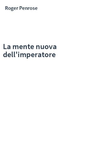 La mente nuova dell'imperatore