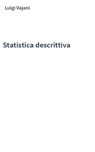 Statistica descrittiva