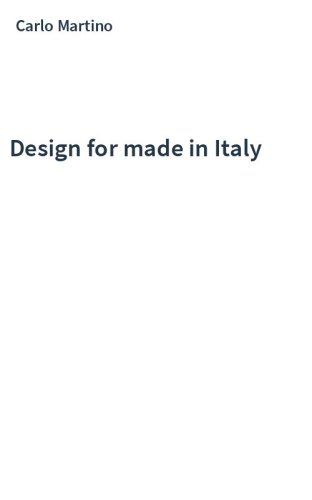 Design for made in Italy