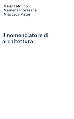 Il nomenclatore di architettura