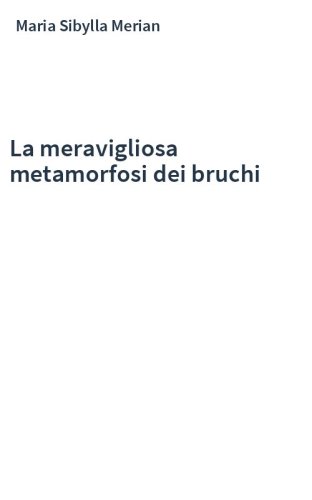 La meravigliosa metamorfosi dei bruchi