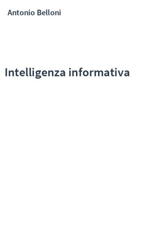 Intelligenza informativa