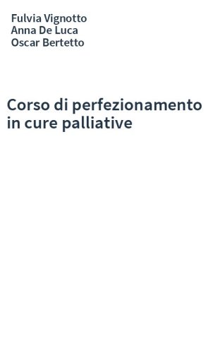 Corso di perfezionamento in cure palliative