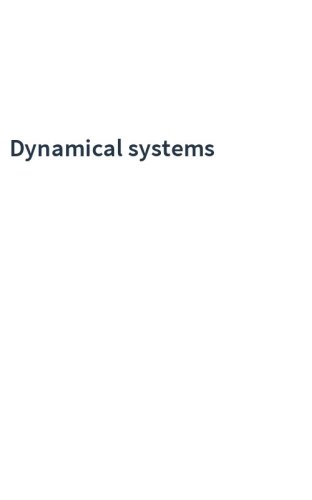 Dynamical systems