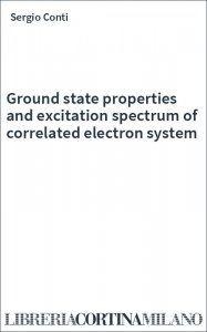 Ground state properties and excitation spectrum of correlated electron system