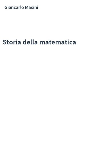 Storia della matematica