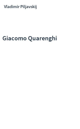 Giacomo Quarenghi