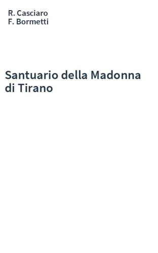 Santuario della Madonna di Tirano
