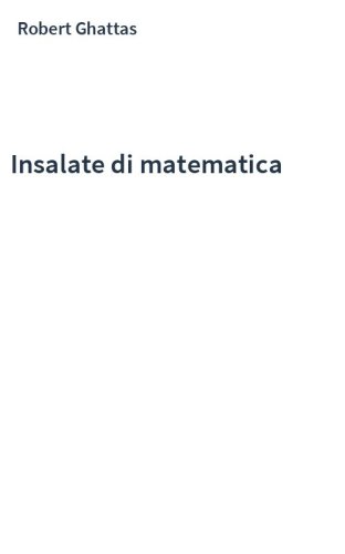 Insalate di matematica