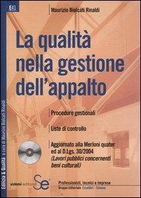 La qualità nella gestione dell'appalto