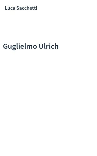 Guglielmo Ulrich