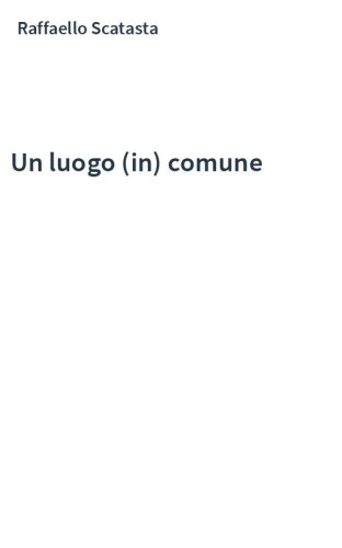 Un luogo (in) comune