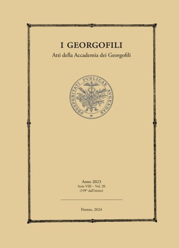 I Georgofili. Atti della Accademia dei Georgofili