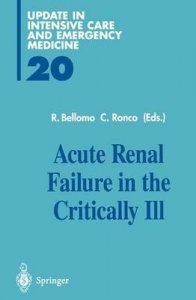 Acute Renal Failure in the Critically