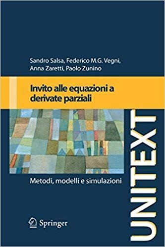 Invito alle equazioni alle derivate parziali. Metodi, modelli e simulazioni