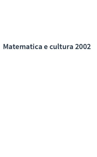 Matematica e cultura 2002
