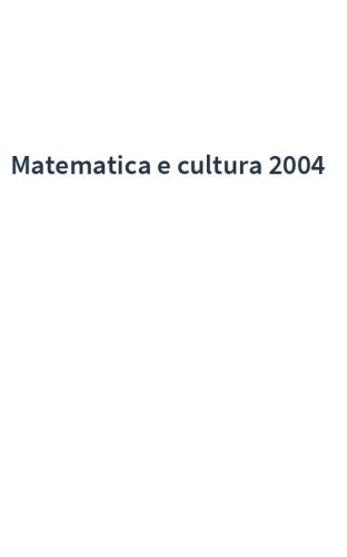 Matematica e cultura 2004