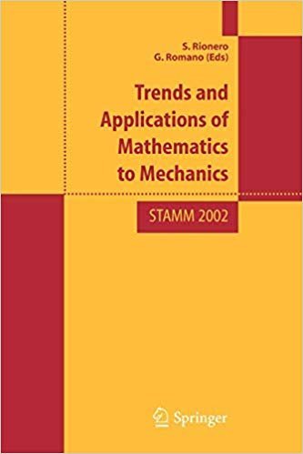 Trends and applications of mathematics to mechanics Stamm 2002