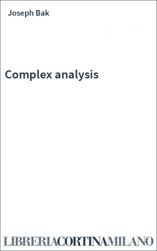 Complex analysis