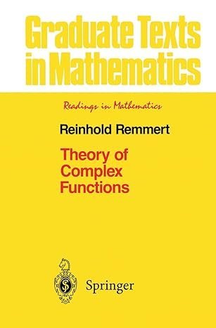 Theory of Complex Functions
