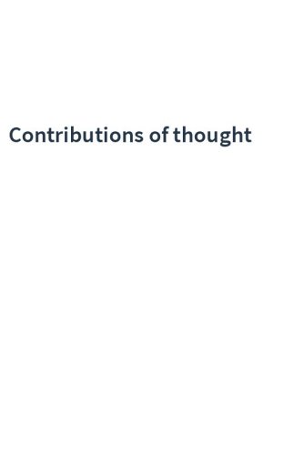 Contributions of thought