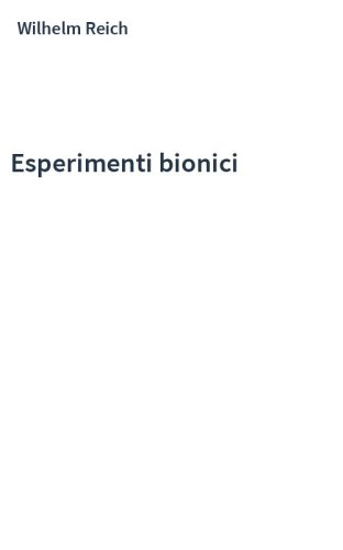 Esperimenti bionici