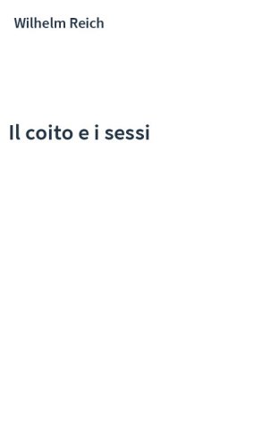 Il coito e i sessi