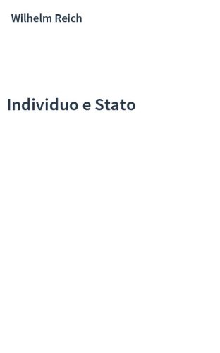 Individuo e Stato