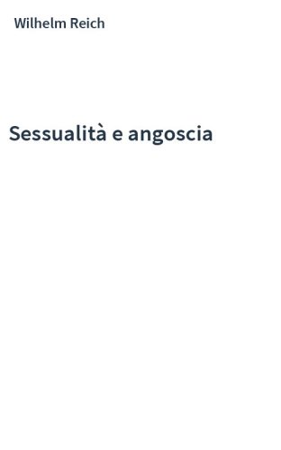 Sessualità e angoscia