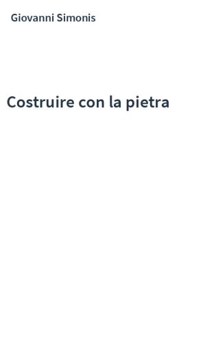 Costruire con la pietra