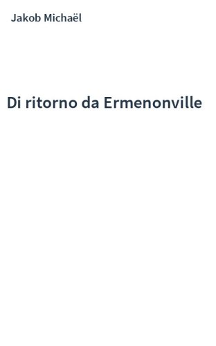 Di ritorno da Ermenonville