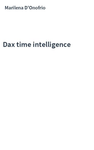 Dax time intelligence