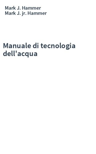 Manuale di tecnologia dell'acqua