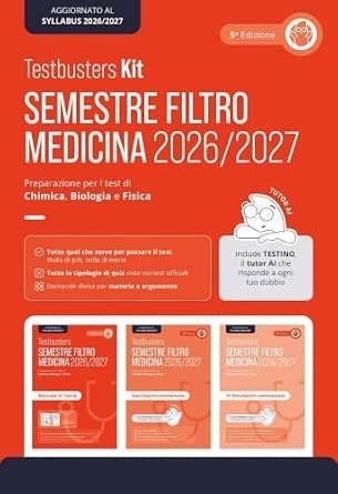 Testbusters. Kit semestre filtro 2026/2027