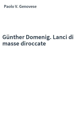 Günther Domenig. Lanci di masse diroccate