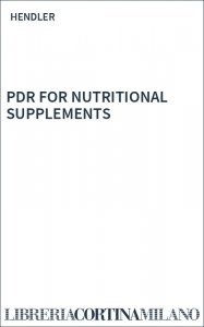 PDR FOR NUTRITIONAL SUPPLEMENTS