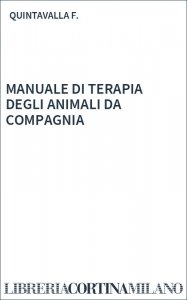 MANUALE DI TERAPIA DEGLI ANIMALI DA COMPAGNIA