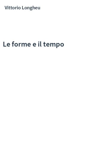 Le forme e il tempo