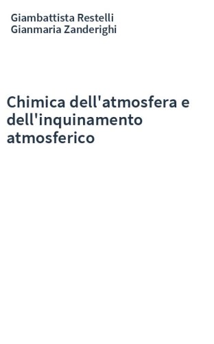 Chimica dell'atmosfera e dell'inquinamento atmosferico