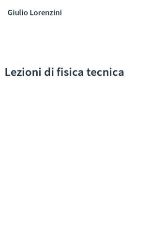 Lezioni di fisica tecnica