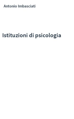 Istituzioni di psicologia
