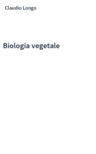 Biologia vegetale
