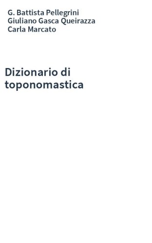 Dizionario di toponomastica