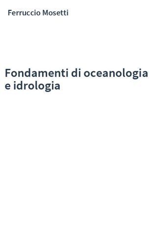 Fondamenti di oceanologia e idrologia