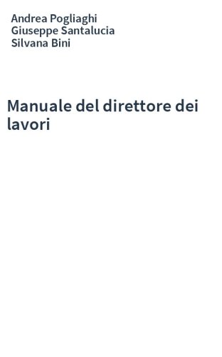 Manuale del direttore dei lavori