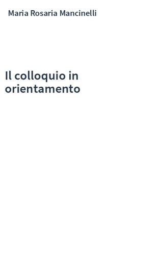 Il colloquio in orientamento