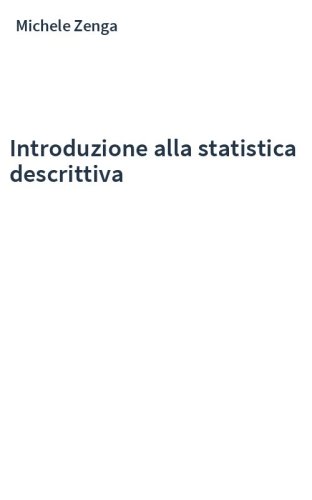 Introduzione alla statistica descrittiva
