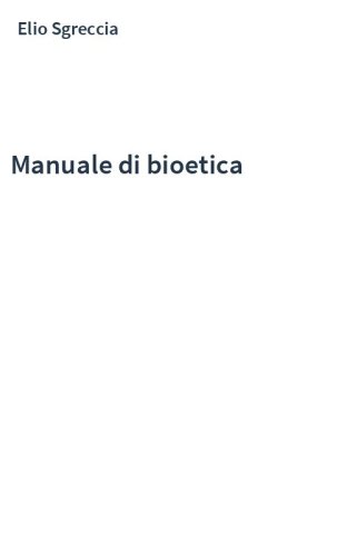 Manuale di bioetica