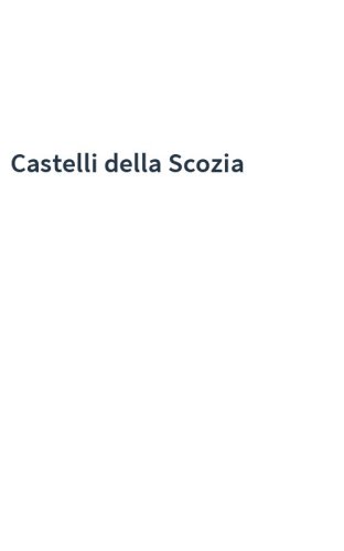 Castelli della Scozia