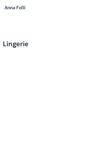 Lingerie